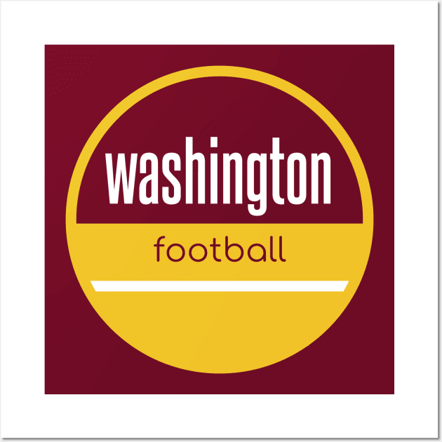 washington redskins football Wall Art by BVHstudio